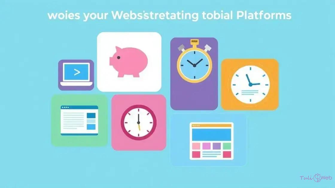 Benefícios de usar plataformas para criar sites