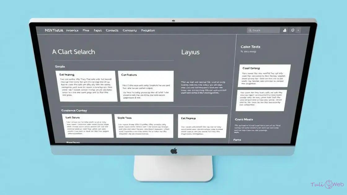 Estratégias para organização do conteúdo