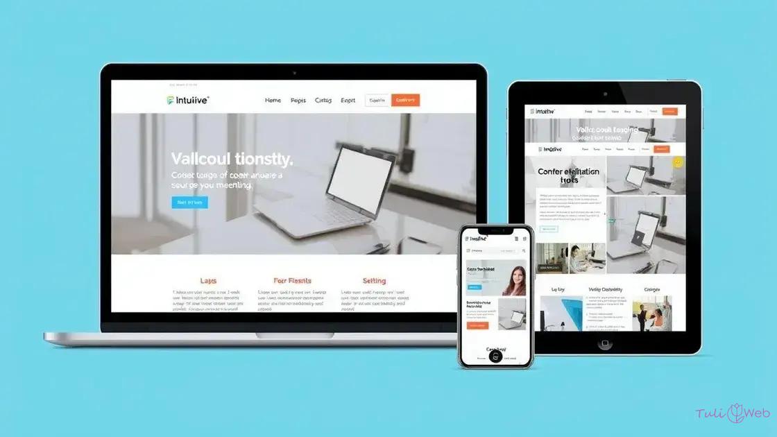 Características de sites modernos e intuitivos