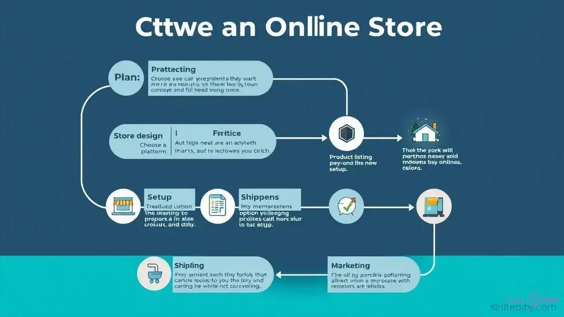 Passos para criar sua loja virtual