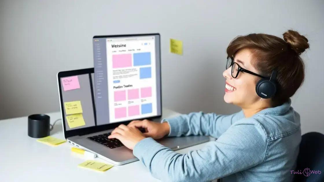 dicas para construir seu primeiro site