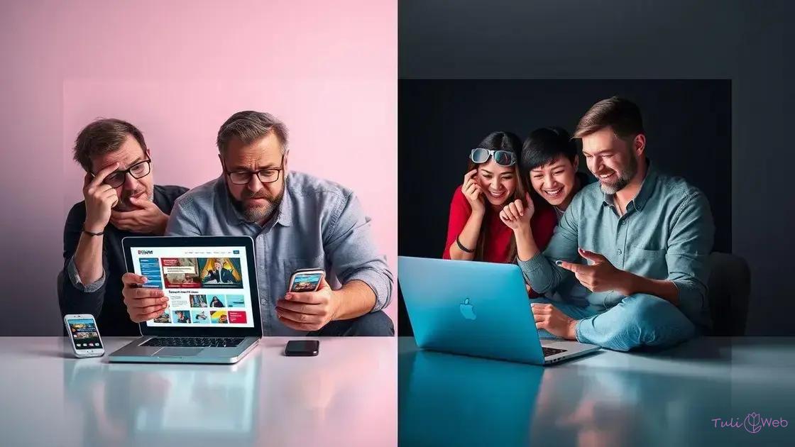 Impacto da experiência do usuário nas tendências