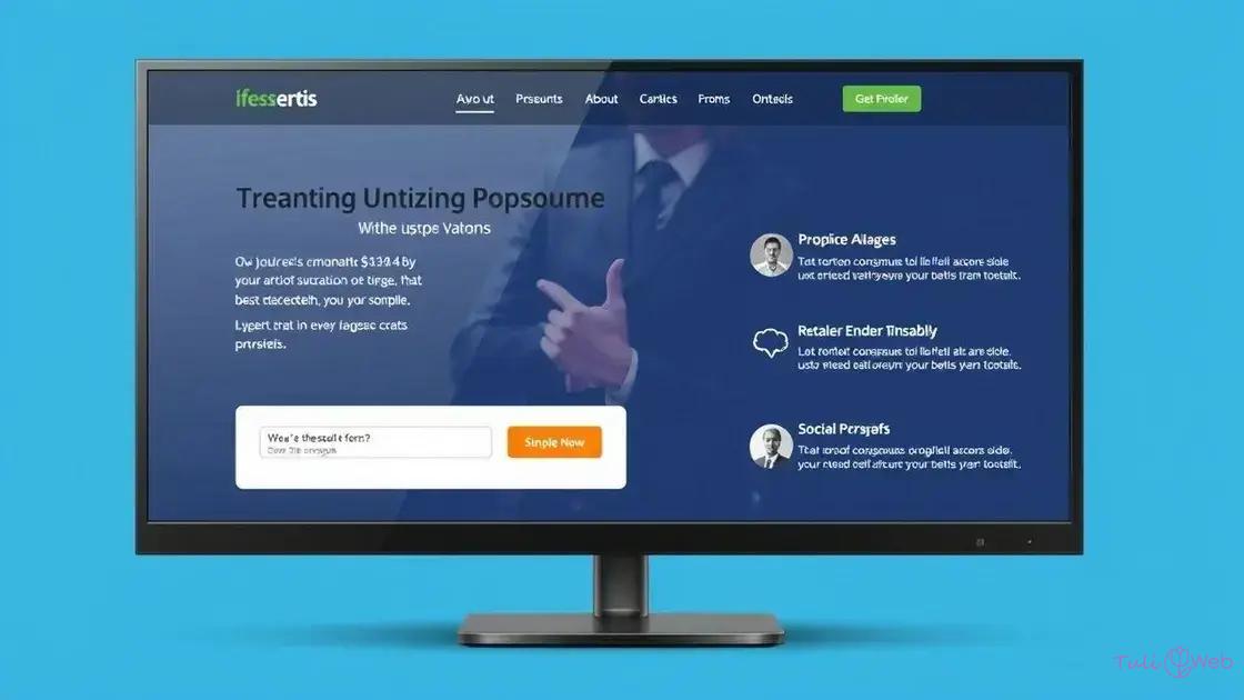 Elementos essenciais de uma landing page