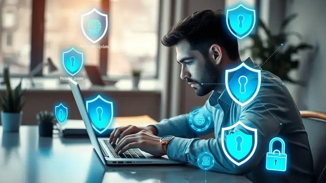 como manter a segurança em dia com atualizações constantes
