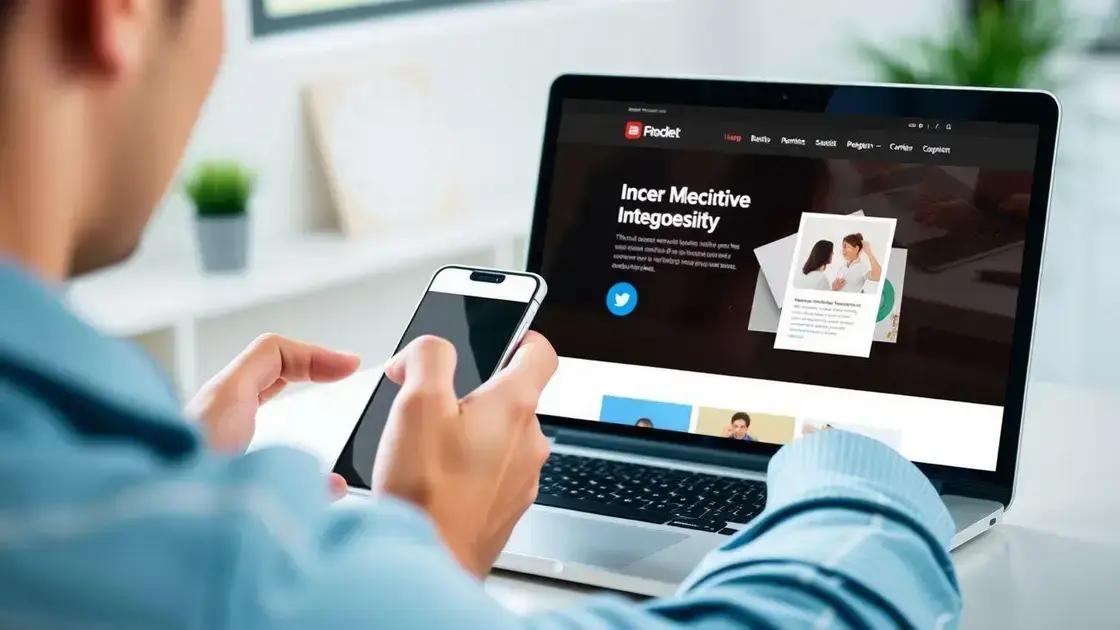 Como um site profissional melhora sua presença digital